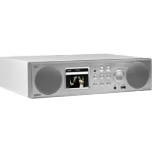 image of Imperial DABMAN i450 Internet kitchen radio DAB+, FM, Internet Bluetooth, AUX, USB, WiFi, Internet radio Silver