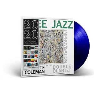 Image of The Ornette Coleman Double Quartet - Free Jazz Blue Vinyl
