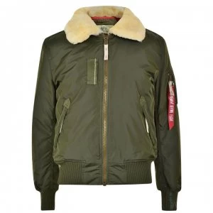 Image of Alpha Industries Injector Iii Bomber Jacket - Dark Green 257