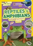 Image of National Geographic kids reptiles and amphibians sticker activity book