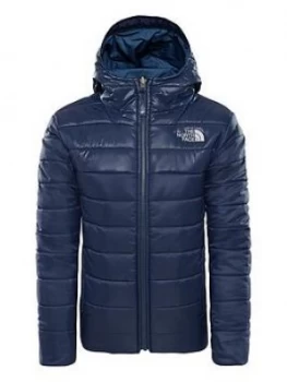 image of The North Face Boys Perrito Jacket Navy Size L13 14 Years