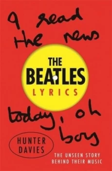 Image of The Beatles Lyrics by Hunter Davies Book