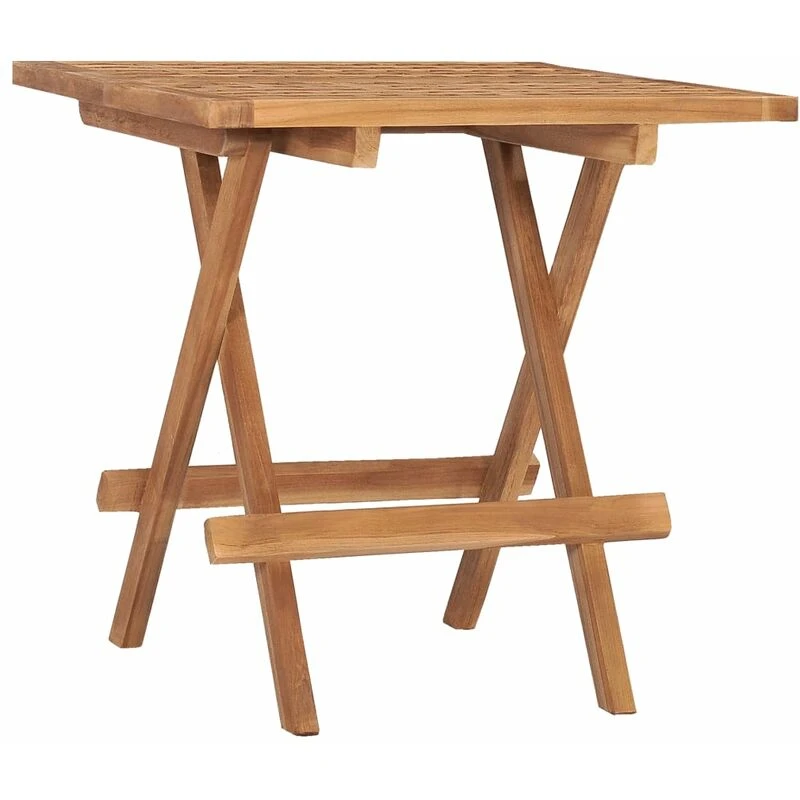 Image of VIDAXL Folding Garden Table 50x50x50cm Solid Teak Wood Vidaxl 8720286208564