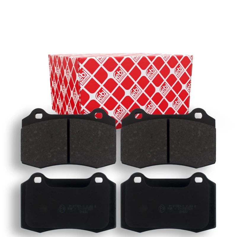 Image of FEBI BILSTEIN 16887 Brake pad set excl. wear warning contact Brake Pad Set,disc brake (402)
