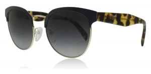 image of Prada PR61TS Sunglasses Blue/Pale Gold VH85W1 Polariserade 54mm