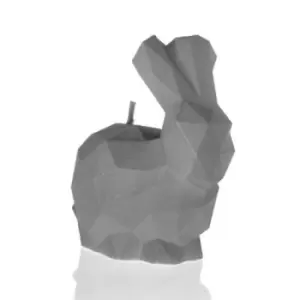 Image of Small Rabbit Candle – Grey Matt