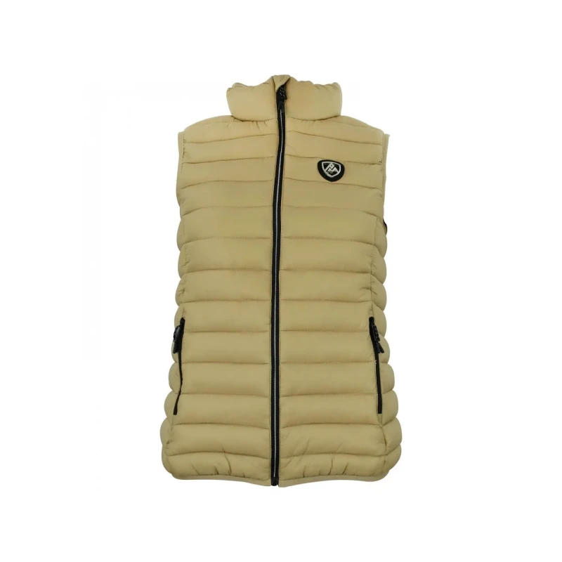 Image of Womens Peak Mountain Fine Puffer Vest Marron Female S