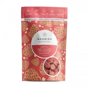 Image of Nourish Raspberry Coconut Crunch Macaroons 110g