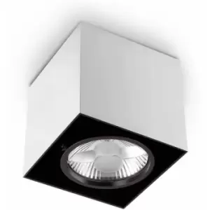 Image of White ceiling light MOOD 1 bulb