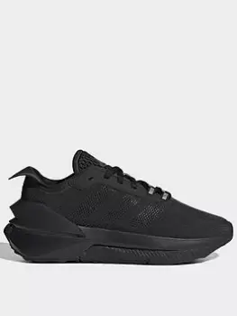 Image of adidas Sportswear Unisex Junior Avryn Trainers - Black, Size 3 Older