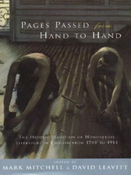 Image of Pages Passed from Hand to Hand by Mark Mitchell and David Leavitt Hardback