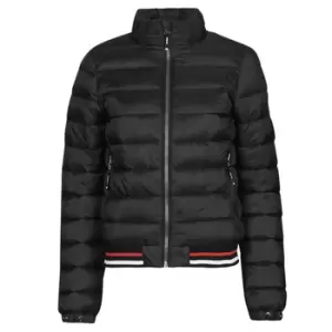 image of Superdry FUJI BOMBER womens Jacket in Black - Sizes UK 10,UK 12,UK 14,UK 16,UK 8,UK 6