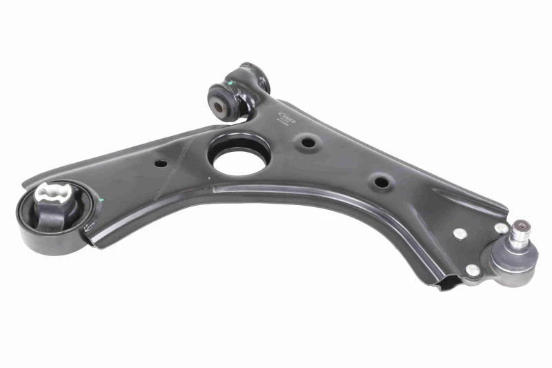 Image of VAICO V24-0228 Suspension arm Control Arm, Sheet Steel, Original VAICO Quality, Front Axle Right Sheet Steel Track Control Arm (273)