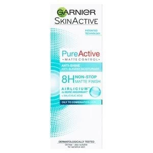 Pure Active Matte Control Anti Blemish Face Moisturiser 50ml