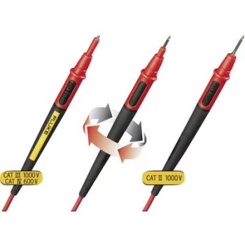Image of Safety test lead et 1.5 m Black Red Fluke TL175