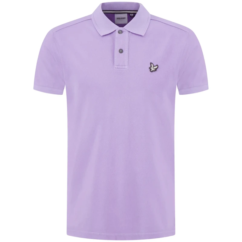 Image of Lyle & Scott Polo Lyle & Scott Natural Dye Rose Male S