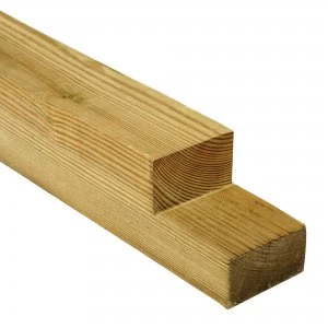 Wickes Easy Deck Bearer - 70 x 70mm x 3m