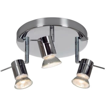 image of Linea Verdace Lighting - Linea Verdace Spotlight Clusters Chrome IP44