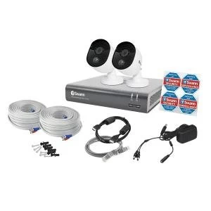 image of Swann 4 Channel Thermal Sensing 2 Camera Security System