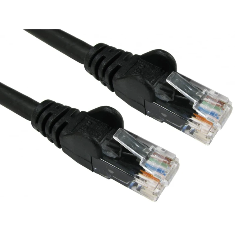 Image of Cables Direct 5m Economy Gigabit Networking Cable - Black