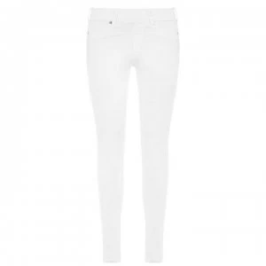 Image of TRUE RELIGION Runaway Mid Rise Leggings - White 1700
