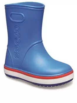 image of Crocs Boys Crocband Rainboot - Cobalt Size 2 Older