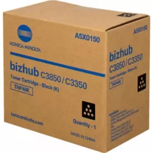 Image of Original Konica Minolta TNP49K Black Toner Cartridge
