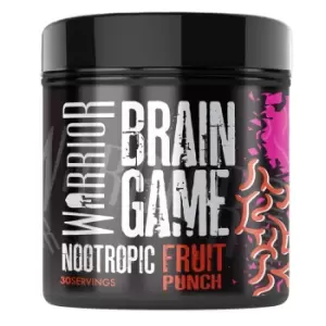 Image of Warrior Brain Game - Fruit Punch 30 Servings 360g Vitamins & Minerals Supplements