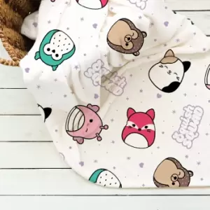 Image of Squishmallows Bright Reversible Fleece Blanket - Size: 100x150cm - Character