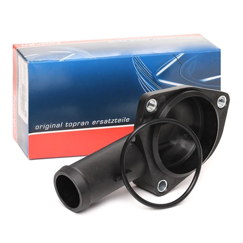 Image of TOPRAN 107 919 Coolant Flange Plastic, with gasket/seal Plastic Coolant Flange (3219)