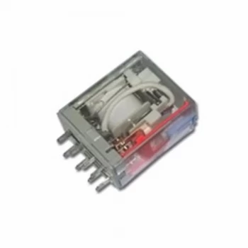 Image of Greenbrook Plug-in 2 Pole 8 Pin 24V AC Industrial Square Terminal Relay