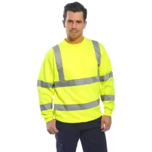 image of Portwest B303RERXXL - sz Hi-Vis Sweatshirt - Red