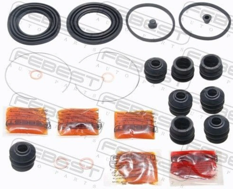 Image of FEBEST 0175-AE110F Brake Caliper Repair Kit Front Axle Repair Kit,brake caliper (405)