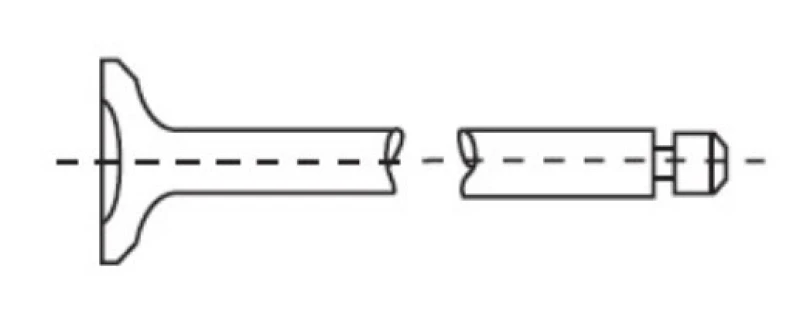Image of GIEFFE 2747 Inlet Valves Valve stem tip hardened Chrome-silicon-steel Inlet Valve (1269)