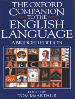 Image of The Oxford Companion to the English Language by Tom Mcarthur Book