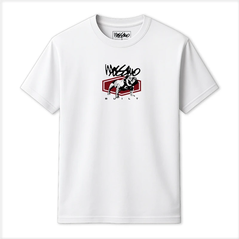 Image of Mossimo Mens Built T-Shirt White male Small