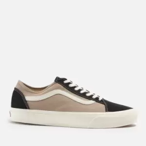 Image of Vans Ua Old Skool Tapered, Eco Theory Multi Block Black, size: 11, Unisex, Trainers, VN0A54F4BLK1