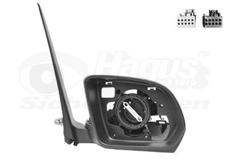 Image of VAN WEZEL Wing mirror VAN WEZEL 3082824