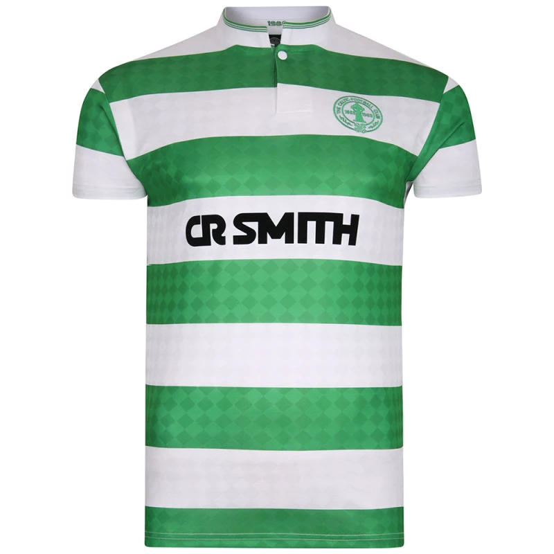 Image of Elite Group Ltd Celtic 1988 Centenary Retro Football Shirt ELCELT88HCSS-XL XL Mens Sportswear