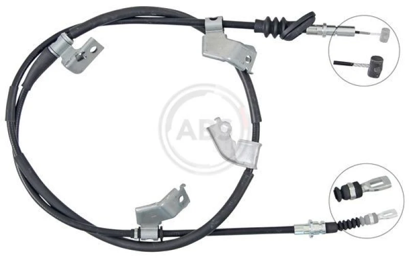 Image of A.B.S. Handbrake cable A.B.S. K12163