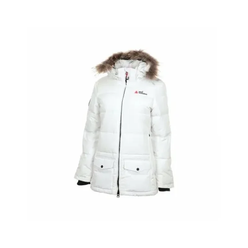 Image of Peak Mountain Womens ski jacket Peak Mountain Atole Blanc Female S