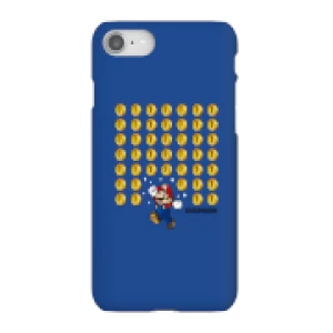 image of Nintendo Super Mario Coin Drop Phone Case - iPhone 8 - Snap Case - Gloss