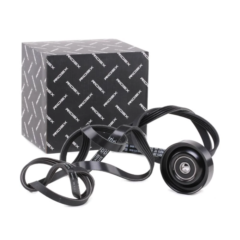 Image of RIDEX 542R0263 V-ribbed belt set V-Ribbed Belt Set (542)