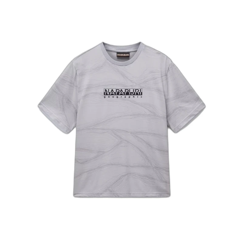 Image of T-Shirt Napapijri S-Cellini SS Gris Male S