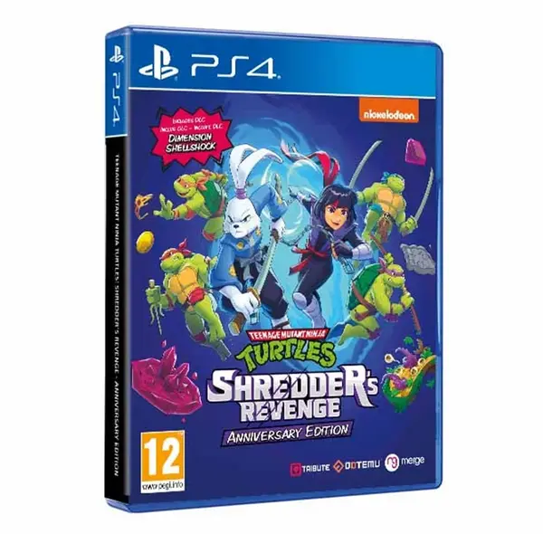 Image of Teenage Mutant Ninja Turtles Shredders Revenge Anniversary Edition PS4 Game