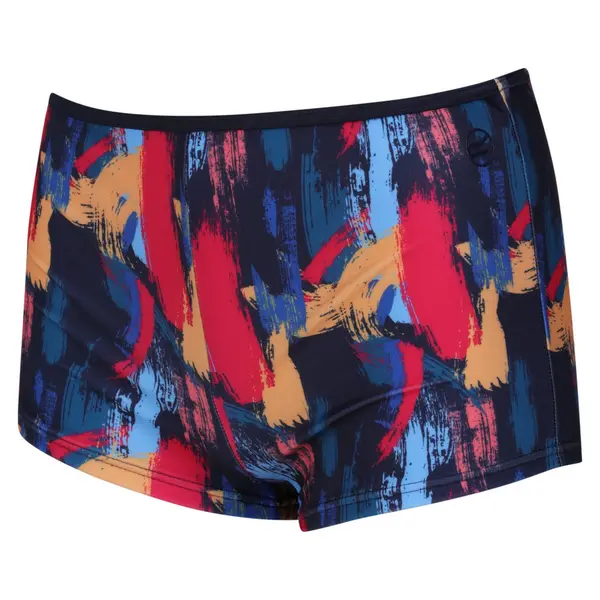 Image of Regatta Womens/Ladies Aceana Bikini All Over Printed Swimwear Shorts 8 - Waist 25' (63cm)