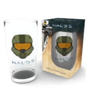 Image of Halo 5 Mask - Pint Glass
