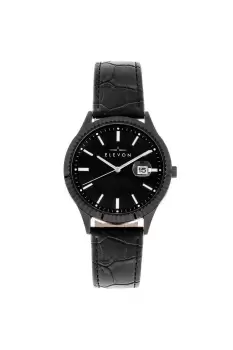 Image of Concorde Leather-Band Watch with Date