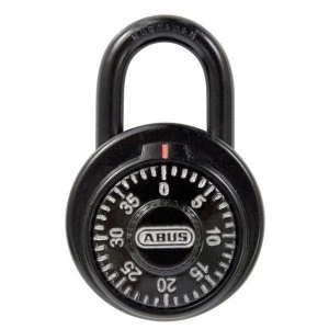 Image of ABUS 78KC Series Dial and Key Over-Ride Combination Open Shackle Padlock