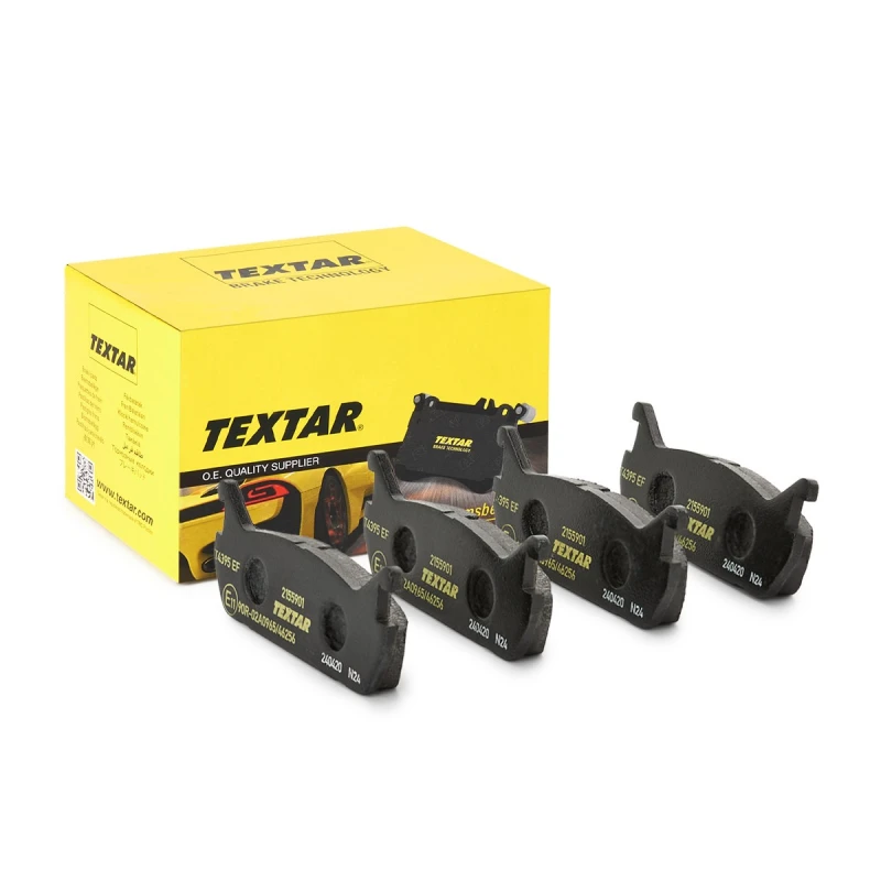 Image of TEXTAR 2155901 Brake pad set not prepared for wear warning indicator Brake Pad Set,disc brake (402)